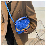 Green Leather Shoulder Bag Crossbody Purse