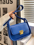 Small Flap Crossbody Shoulder Bag Solid Female Handbag Tote