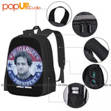 Blutarsky For President Backpack Large Capacity Travel Gymnast Bag