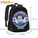 Blutarsky For President Backpack Large Capacity Travel Gymnast Bag