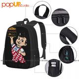 Bob's Big Boy Adult Hamburger Backpack - Large Capacity Travel Style