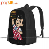 Bob's Big Boy Adult Hamburger Backpack - Large Capacity Travel Style