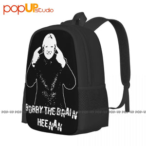Bobby The Brain Heenan Legends Of Wrestling Backpack Large Capacity