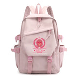 Bocchi The Rock Anime Canvas Bag Pink Backpack