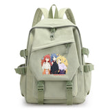 Bocchi The Rock Anime Travel Bags Harajuku Eco-Friendly School Bag
