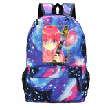 Bocchi The Rock Backpacks Boys Girls Harajuku Canvas Bags Comic Students