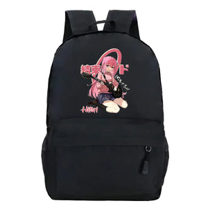 Bocchi The Rock Backpacks High-capacity Harajuku Canvas Schoolbags