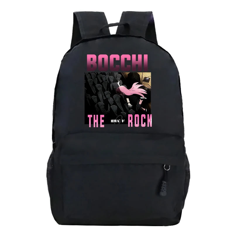 Bocchi The Rock Bookbags for Women Man Harajuku Backpack