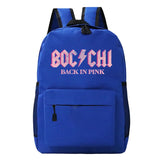 Bocchi The Rock Print Backpacks Letters Harajuku Schoolbags for Girls Boys