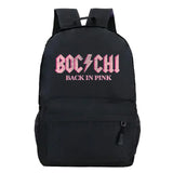 Bocchi The Rock Print Backpacks Letters Harajuku Schoolbags for Girls Boys