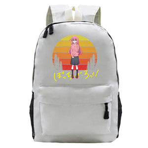 Bocchi The Rock SchoolBags Students Comic Schoolbag Girls Boys Backpack