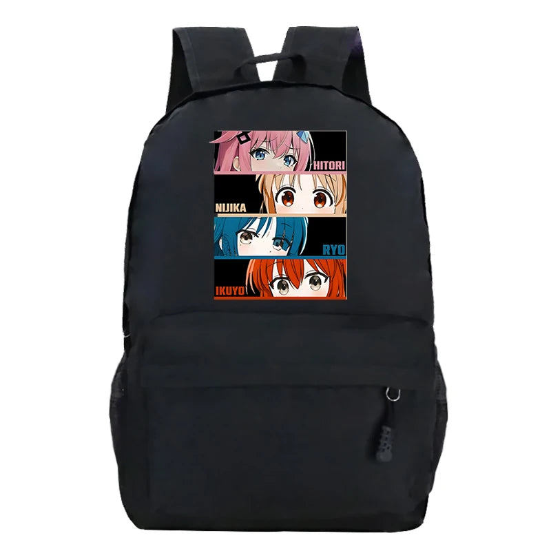 Bocchi The Rock Schoolbags Girls Boys Backpack