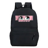 Bocchi The Rock Teenager Backpacks Cartoon Canvas Student Schoolbags