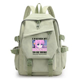 Bocchi The Rock Zip Anti-theft School Bags High Bag Women Light Travel Bags