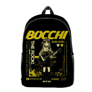 Bocchi the Rock Anime Japan Manga Backpack Student School Bag Daypack