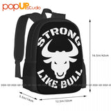 Bodybuilding Powerlifting Strong Like Bull Backpack Large Capacity Hot