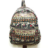 Bohemian Travel Backpack Bag Vintage Style Canvas Handbags Gift