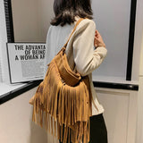 Bohemian Fringe Tassel Bags Vintage Handbags