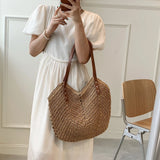 Bohemian Woven Shoulder Bags Large Capacity Beach Handbags