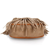 Boho Tassel Crossbody Bag Large Capacity Shoulder Bag for Women