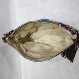 Bohemian Tassel Shoulder Bag Canvas Crossbody Tote