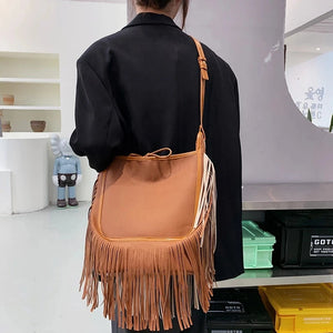 Boho Tassel Shoulder Bag Crossbody