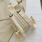Boho Women Straw Knitting Backpack Shoulder Bags Rattan Backpacks