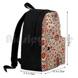 Vintage Bokhara Suzani Embroidery Print Outdoor Backpack