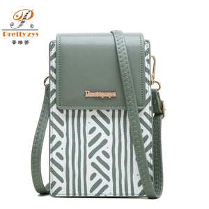 Mini Small Women Crossbody Bag PU Leather Flap Phone Bags Wallet