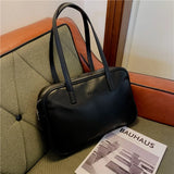 Leather Women Handbag Shoppers Ladies Large Office Briefcase