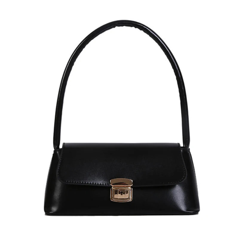 Women Shoulder Bag Pu Leather Vintage Solid For Mobile Phone Keys Party