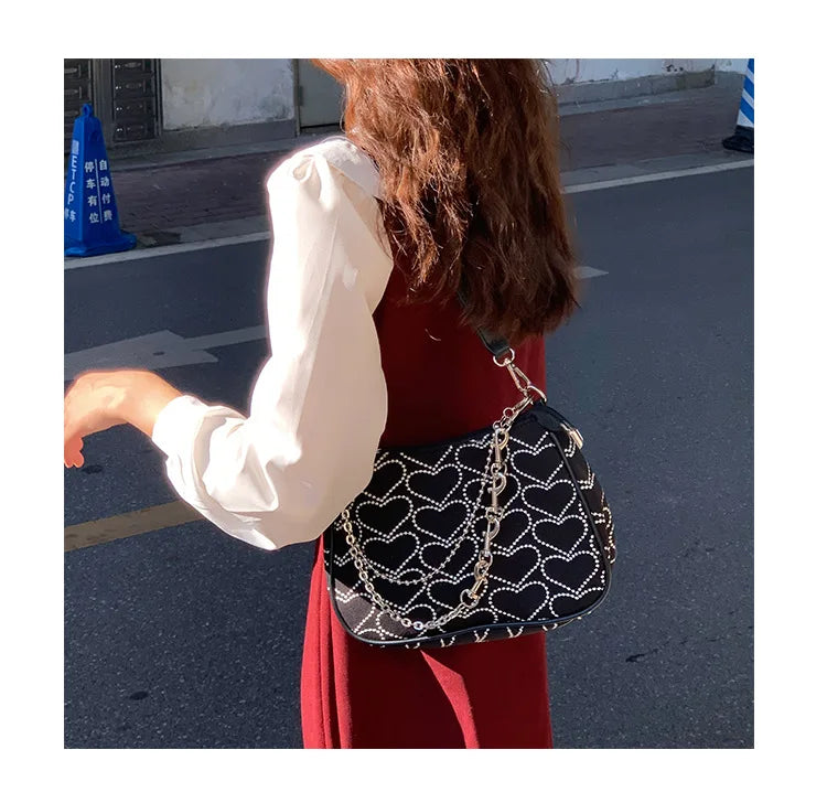 Women's Stylish Retro Love Shoulder Bag