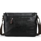 Men's Leather Bag Crossbody Shoulder Messenger