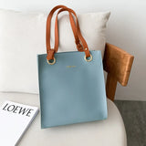 Women's Leather Tote Shoulder Bag Top Handle Handbags
