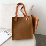 Women's Leather Tote Shoulder Bag Top Handle Handbags