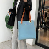 Women's Leather Tote Shoulder Bag Top Handle Handbags
