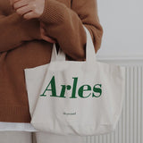 Canvas Shoulder Bag Totebag Clutch Casual Ins Letter Handbag