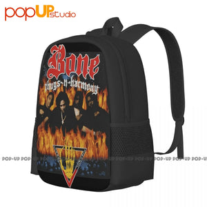 Bone Thugs N Harmony Eyes Backpack Shoe Bag Large Capacity