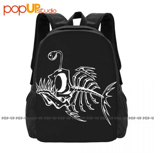Bonefish Skeleton Backpack Large Capacity Training Storage Bag