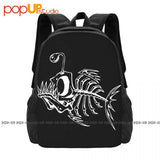 Bonefish Skeleton Backpack Large Capacity Training Storage Bag