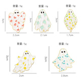 Spooky Ghost Enamel Pins Halloween Brooches Funny Jewelry