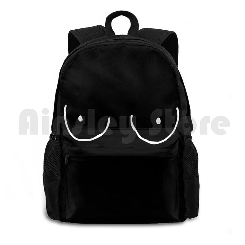 Funny Boobs Outdoor Sports Backpack for Women