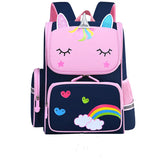 Orthopedic Waterproof School Bags for Kids Boys Girls
