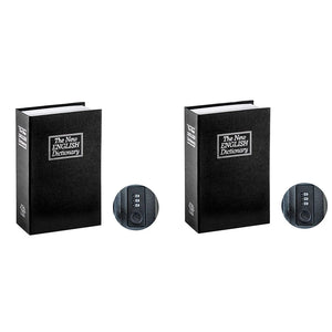 Combination Lock Book Safe Portable Safe Box - Money, Jewelry, Passport