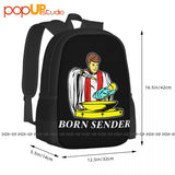 Large Capacity Gym Shoe Bag 3D Printing Backpack