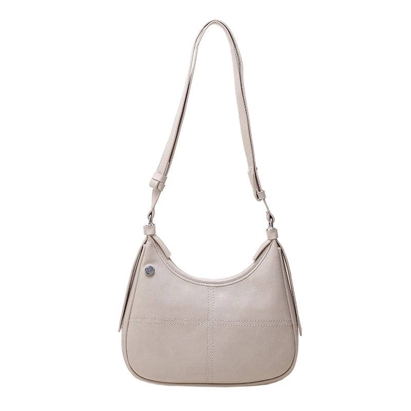 Boston Leather Shoulder Bag Women's Handbag Crossbody Bag