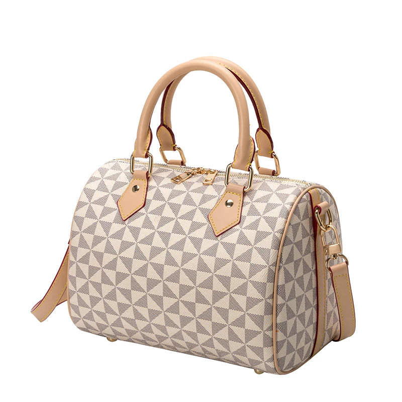 Boston Plaid Crossbody Shopper Bag