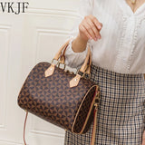 Boston Plaid Crossbody Shopper Bag