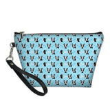 Boston Terrier Print Makeup Bag Lightweight Toiletries Organizer