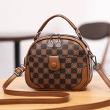 Women's Leather Crossbody Bag Casual Tote Bag
